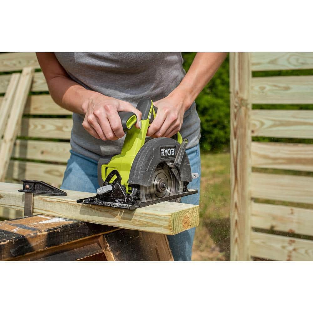 RYOBI ONE+ 18V Cordless 5 1/2 in. Circular Saw (Tool Only)