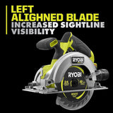 RYOBI ONE+ HP 18V Brushless Cordless Compact 6-1/2 in. Circular Saw (Tool Only)