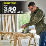 RYOBI ONE+ HP 18V Brushless Cordless Compact 6-1/2 in. Circular Saw (Tool Only)