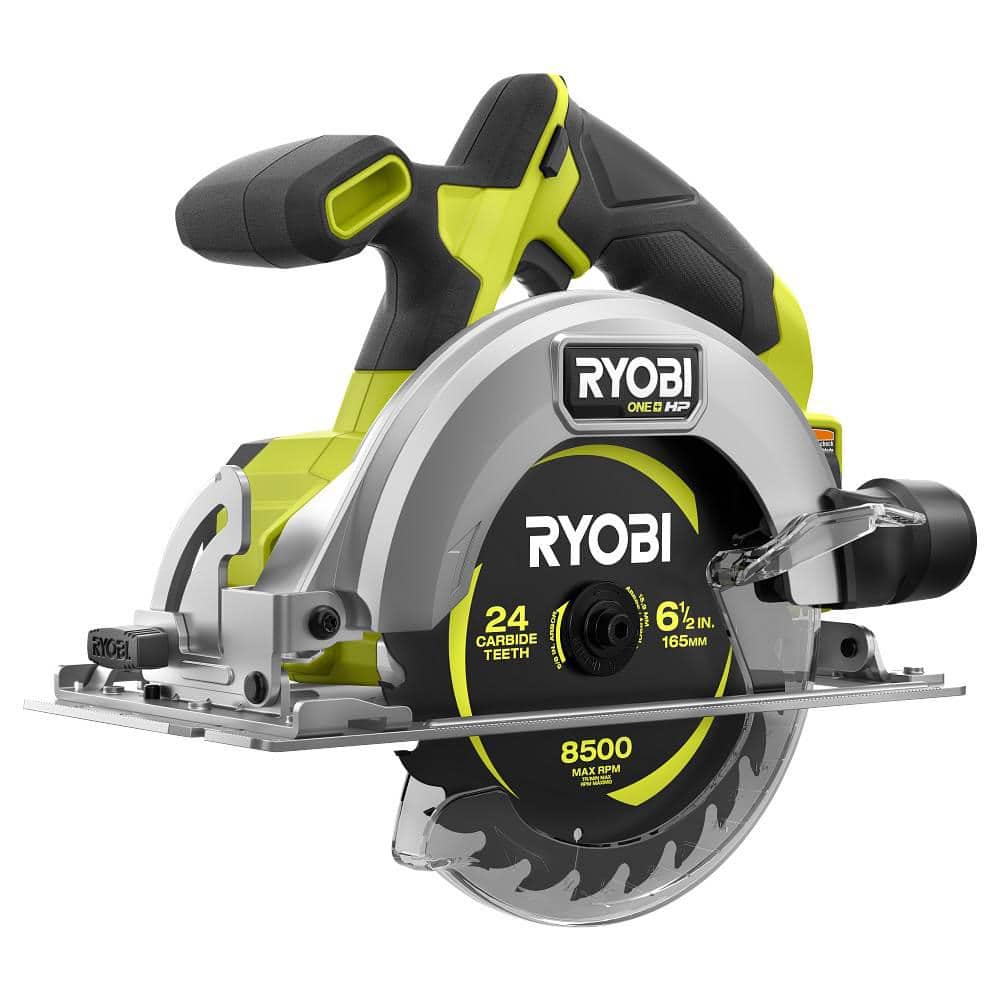 RYOBI ONE+ HP 18V Brushless Cordless Compact 6-1/2 in. Circular Saw (Tool Only)