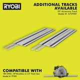RYOBI ONE+ HP 18V Brushless Cordless 6-1/2 in. Track Saw Kit with (3) 4.0 Ah Batteries and Charger