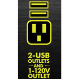 RYOBI 150-Watt Power Source for ONE+ 18V Battery (Tool Only)