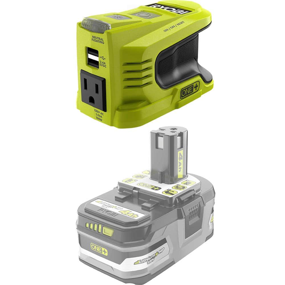RYOBI 150-Watt Power Source for ONE+ 18V Battery (Tool Only)