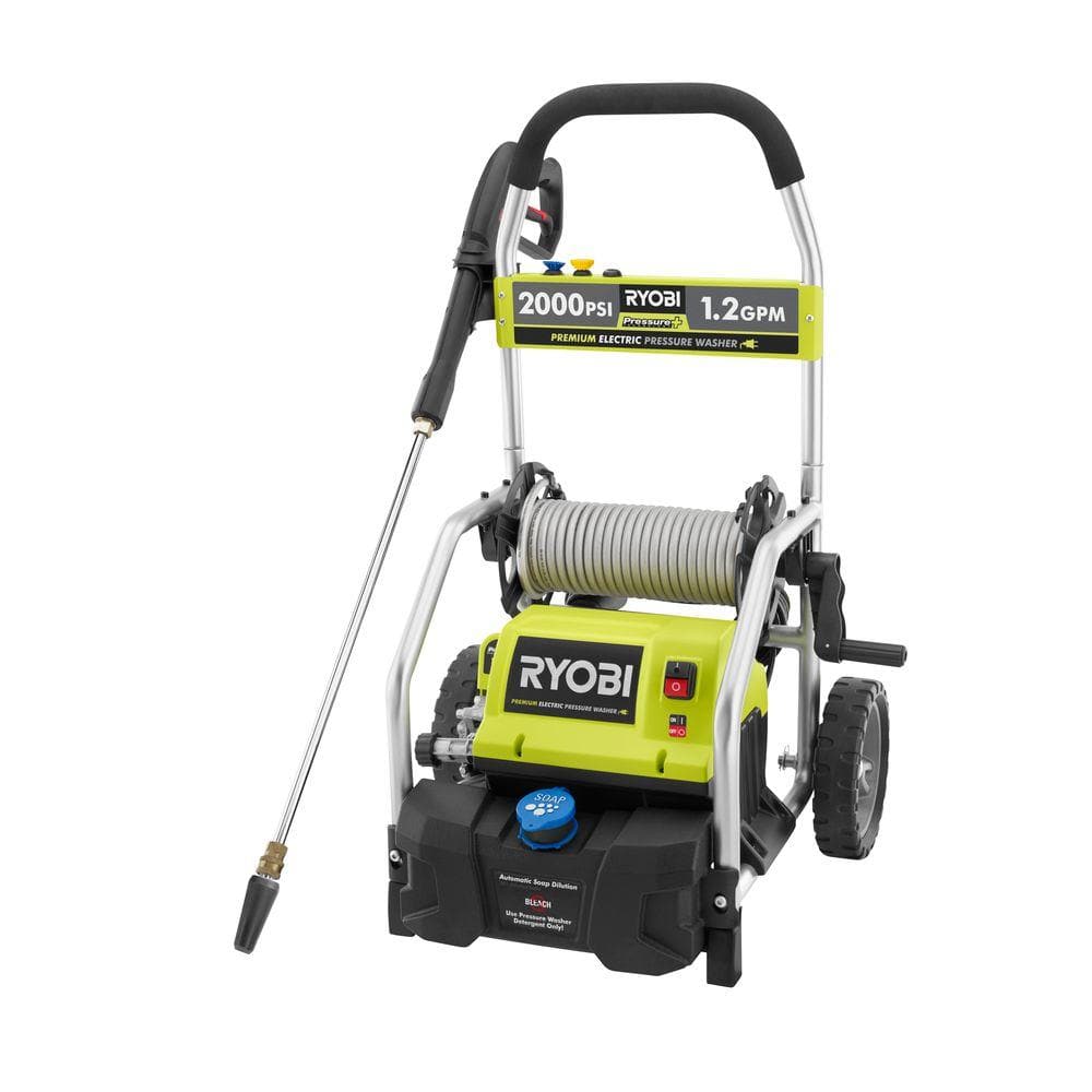 RYOBI 2,000 PSI 1.2 GPM Electric Pressure Washer (RY141900)