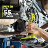 RYOBI ONE+ HP 18V Brushless Cordless 1/4 in. and 3/8 in. Extended Reach Ratchets (Tools Only)