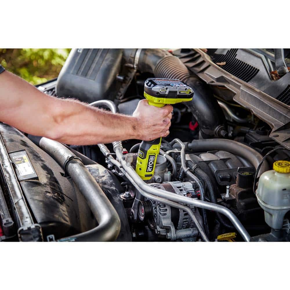 RYOBI ONE+ HP 18V Brushless Cordless 1/4 in. and 3/8 in. Extended Reach Ratchets (Tools Only)