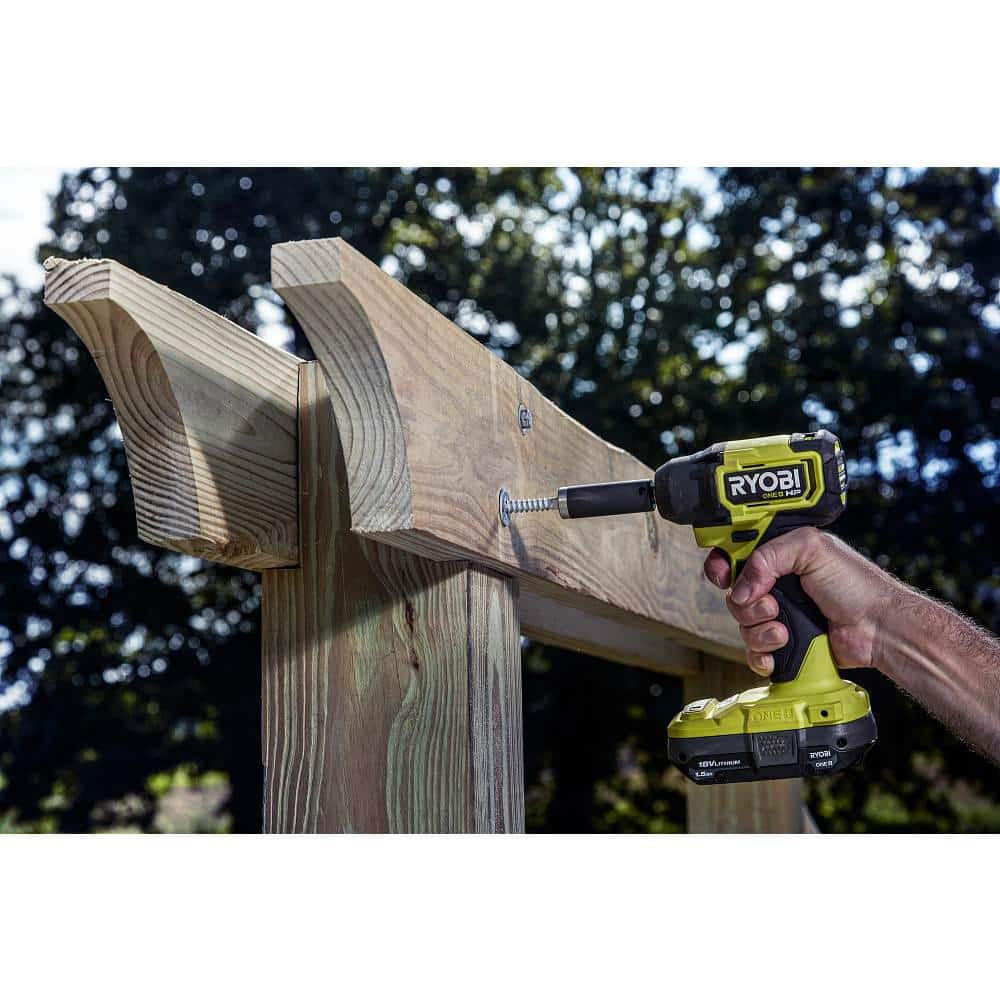 RYOBI ONE+ 18V Cordless Multi Size Ratchet Kit with 1.5 Ah Battery and Charger