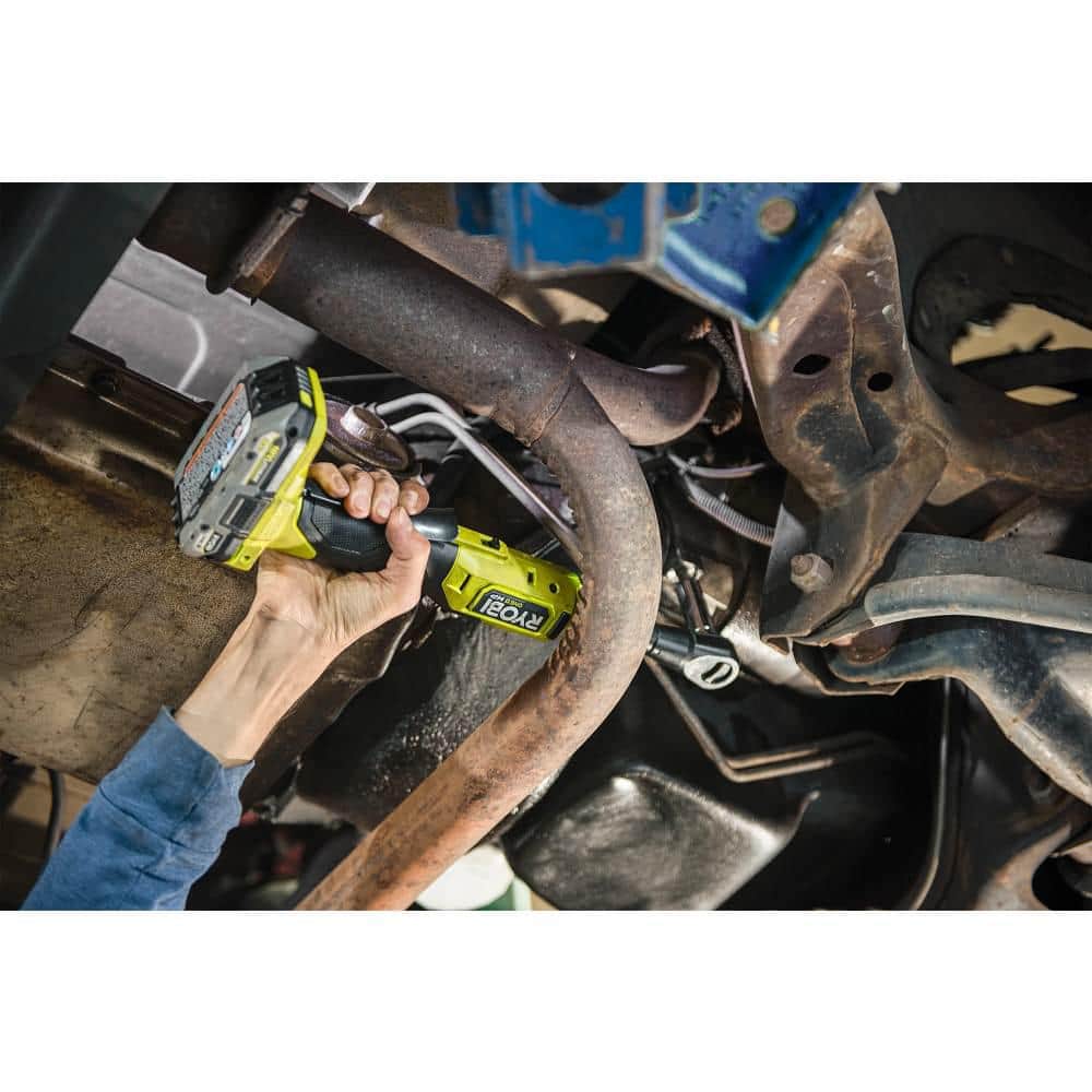 RYOBI ONE+ 18V Cordless Multi Size Ratchet Kit with 1.5 Ah Battery and Charger