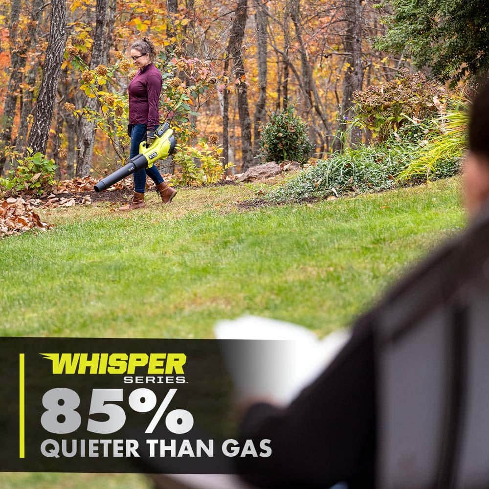 RYOBI 40V HP Brushless 20 in. Cordless Battery Walk Behind Push Mower, String Trimmer, & Blower - Batteries and Chargers