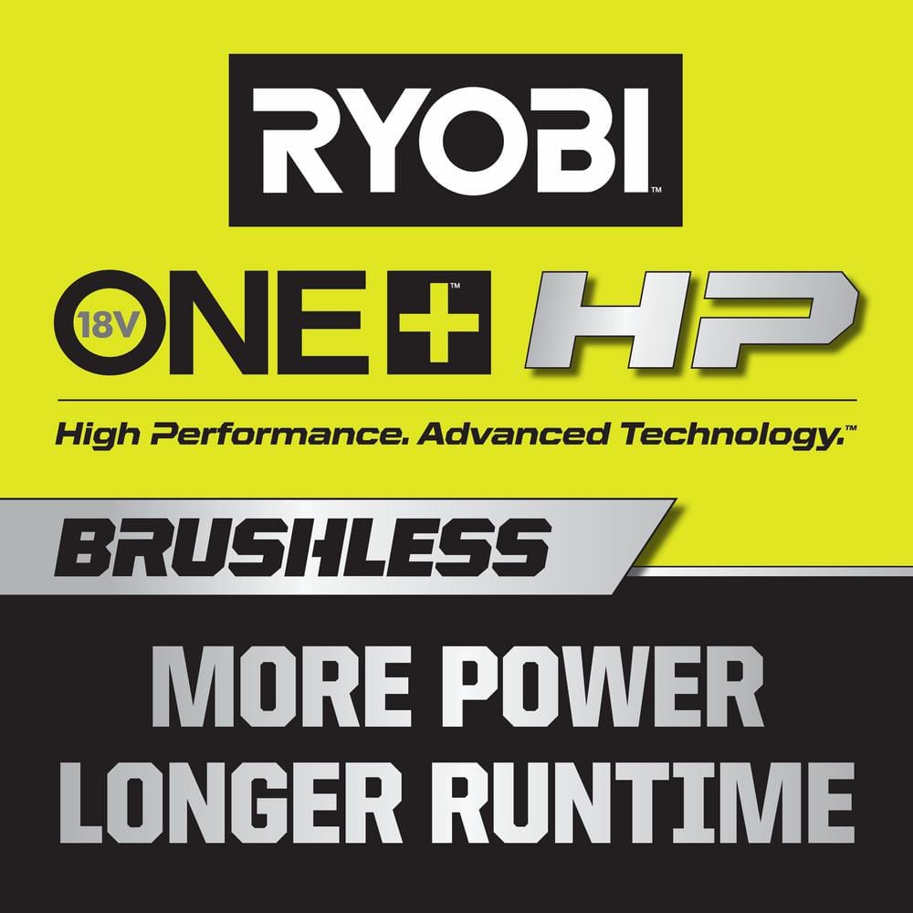 RYOBI ONE+ 18V HP Brushless Whisper Series 20" Self-Propelled Dual Blade Walk Behind Mower-(6) 4.0 Batteries and (3) Chargers