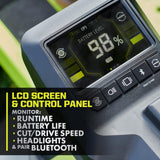 RYOBI 42 in. 80-Volt HP Brushless Battery Electric Cordless Zero Turn Mower, Blower, Backpack Battery - Batteries and Chargers