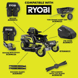 RYOBI 42 in. 80-Volt HP Brushless Battery Electric Cordless Zero Turn Mower, Blower, Backpack Battery - Batteries and Chargers