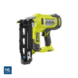 RYOBI ONE+ 18V AirStrike 16-Gauge Cordless Finish Nailer (Tool Only)