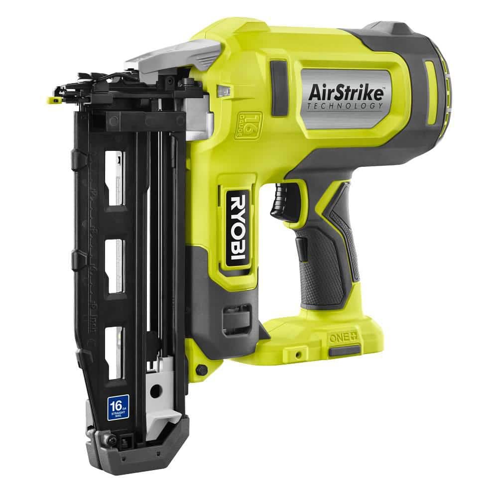RYOBI ONE+ 18V AirStrike 16-Gauge Cordless Finish Nailer (Tool Only)