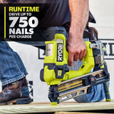 RYOBI ONE+ HP Brushless Cordless 21° Framing Nailer Kit with 4.0 Ah HIGH PERFORMANCE Battery and Charger