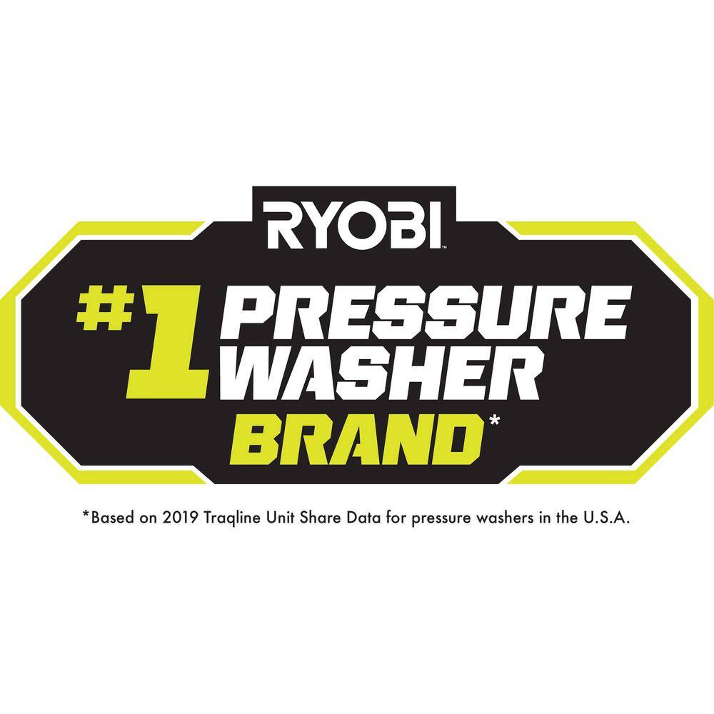 RYOBI 3,100 PSI 2.5 GPM Honda Gas Pressure Washer with Idle Down