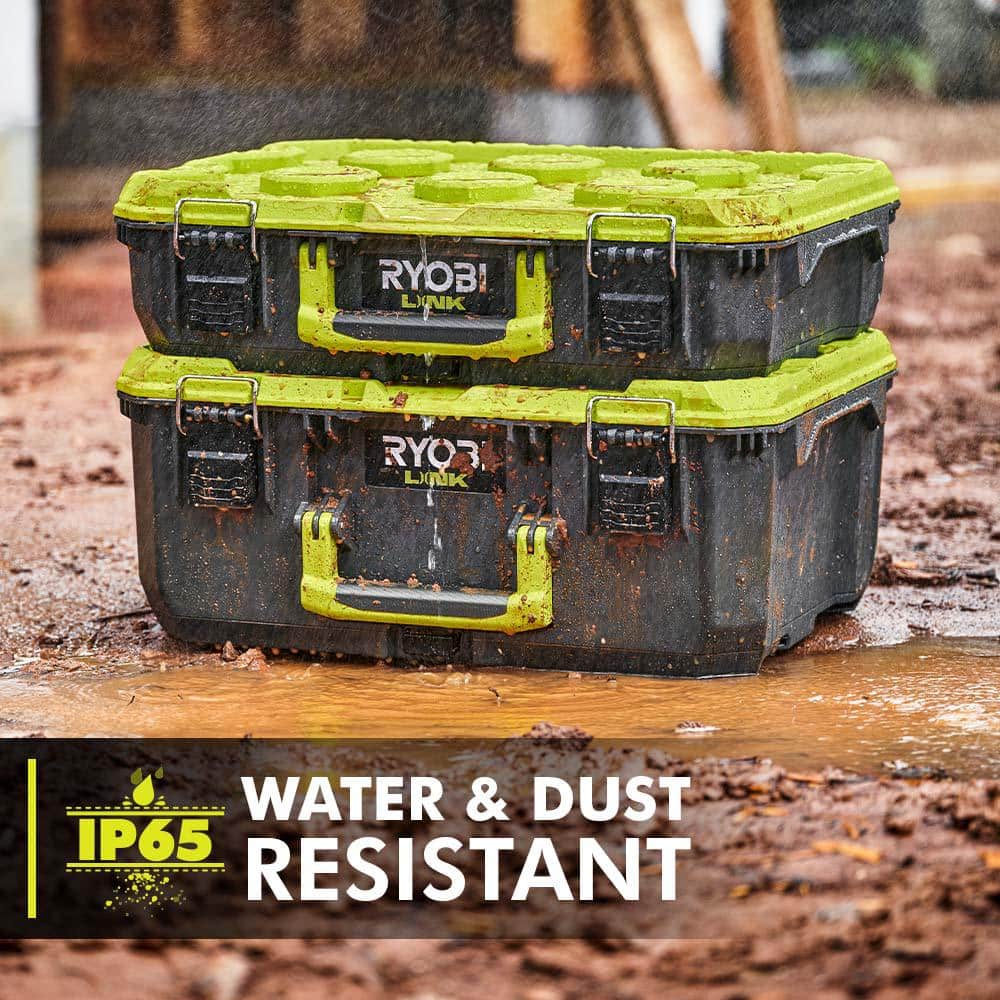 RYOBI LINK Medium Tool Box and Tool Box Foam Insert