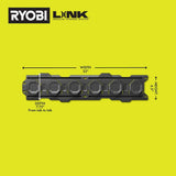 RYOBI LINK Medium Tool Crate with Wall Rails