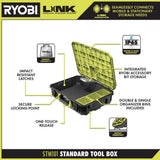 RYOBI 22.2 in. LINK Rolling Tool Box with LINK Medium Tool Box and LINK Standard Tool Box