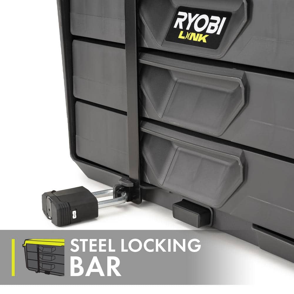 RYOBI LINK 20 in. 3-Drawer Modular Hand Tool Box