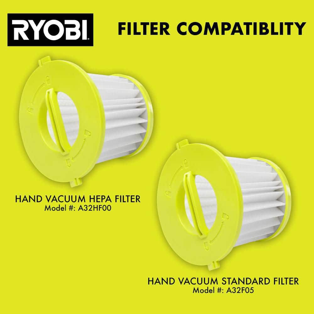 RYOBI ONE+ 18V Cordless Multi-Surface Handheld Vacuum (Tool Only)