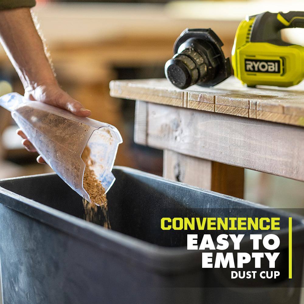 RYOBI ONE+ 18V Lithium-Ion Kit with 2.0 Ah and 4.0 Ah Batteries, Charger, and Free ONE+ 18V Cordless Multi-Surface Hand Vacuum