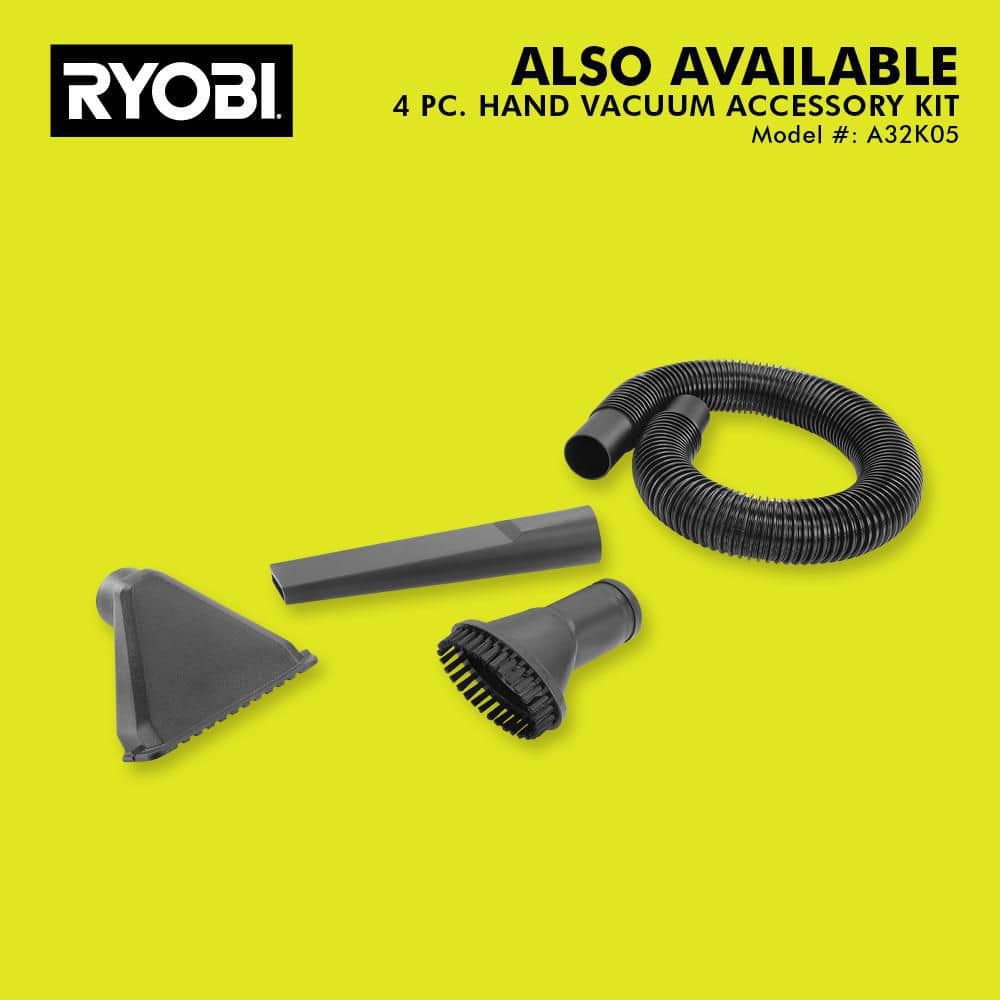 RYOBI ONE+ 18V Lithium-Ion Kit with 2.0 Ah and 4.0 Ah Batteries, Charger, and Free ONE+ 18V Cordless Multi-Surface Hand Vacuum