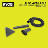 RYOBI ONE+ 18V Lithium-Ion Kit with 2.0 Ah and 4.0 Ah Batteries, Charger, and Free ONE+ 18V Cordless Multi-Surface Hand Vacuum