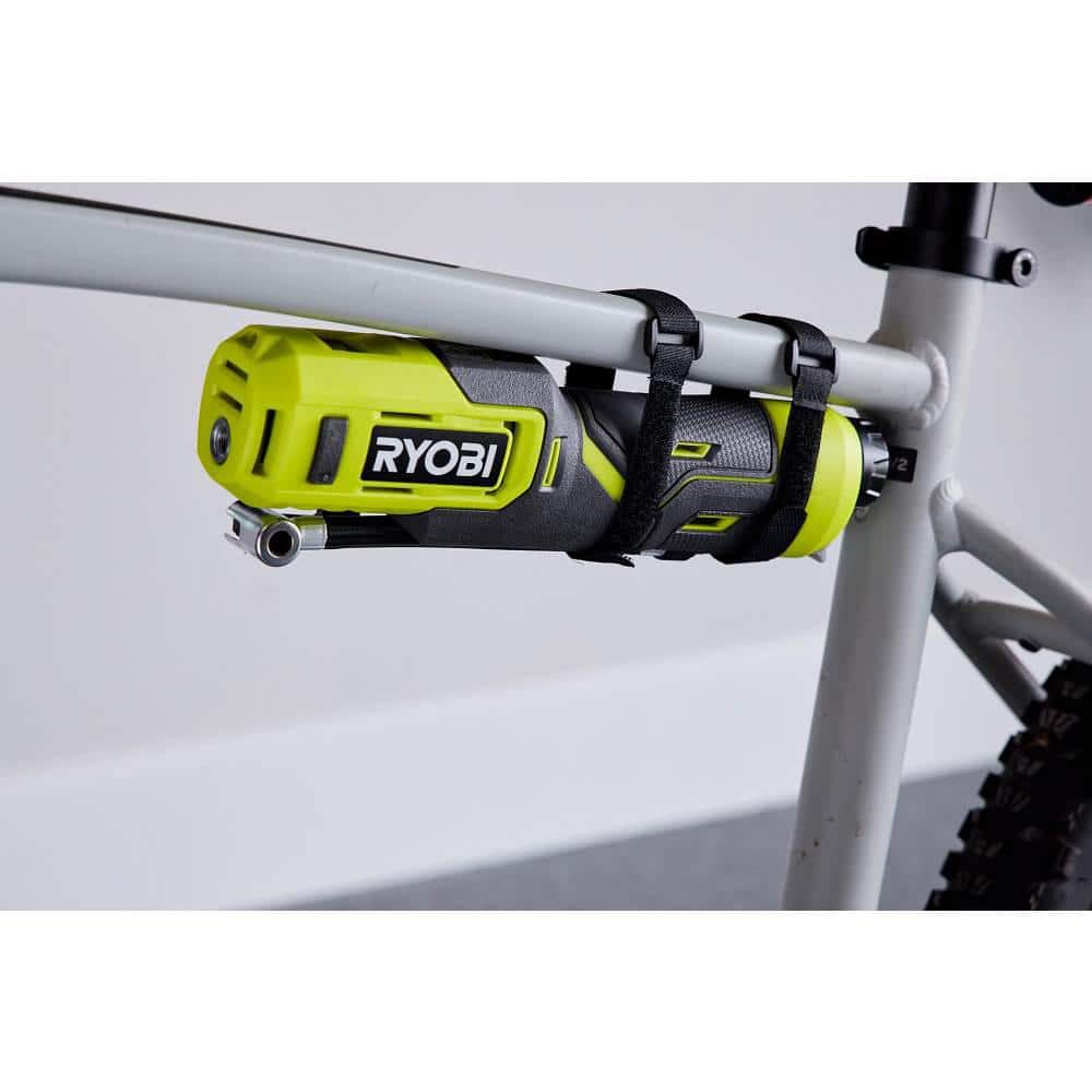 RYOBI USB Lithium High Pressure Inflator Kit with 2.0Ah USB Lithium Battery