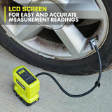 RYOBI ONE+ 18V Cordless High Pressure Inflator Kit with 2.0 Ah Battery and Charger