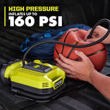 RYOBI ONE+ 18V Cordless Dual Function Inflator/Deflator(Tool Only)