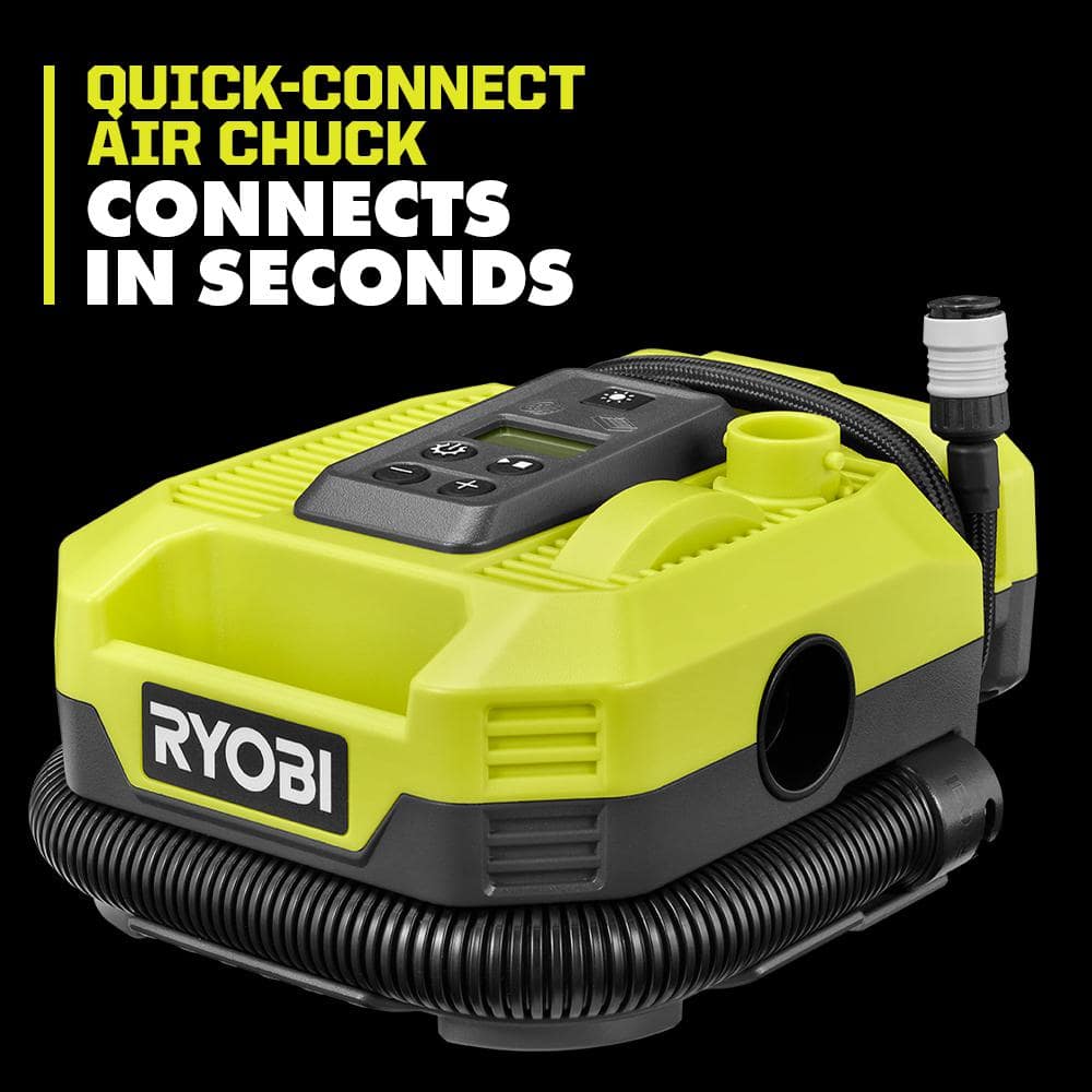 RYOBI ONE+ 18V Cordless Dual Function Inflator/Deflator(Tool Only)