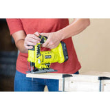 RYOBI 18-Volt ONE+ Cordless Orbital Jig Saw with 1.5 Ah Compact Lithium-Ion Battery