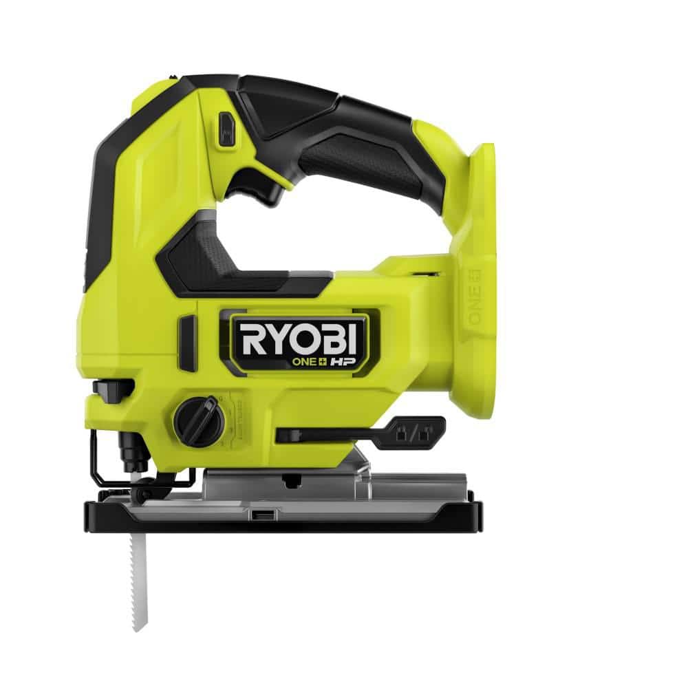 RYOBI 18V ONE+ HP Brushless Cordless Jig Saw with 4.0 Ah Lithium-Ion Battery
