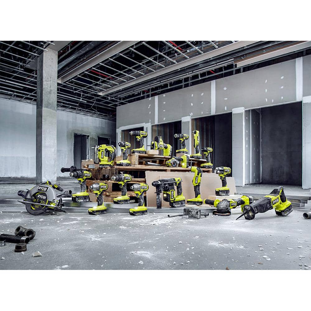 RYOBI ONE+ HP 18V 6.0 Ah Lithium-Ion HIGH PERFORMANCE Battery and Charger Kit with ONE+ HP 18V Brushless Jig Saw