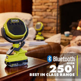RYOBI ONE+ 18V Cordless VERSE Clamp Speaker 5-Pack (Tools Only)