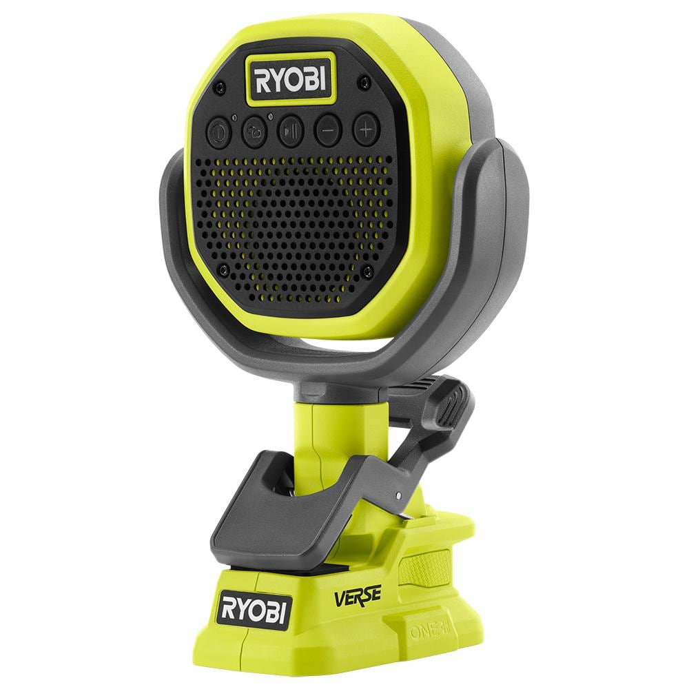 RYOBI ONE+ 18V Cordless VERSE Clamp Speaker (Tool Only)