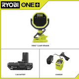 RYOBI ONE+ 18V Cordless VERSE Clamp Speaker (2-Pack) Kit with 1.5 Ah Battery and Charger