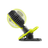 RYOBI USB Lithium Clamp Fan Kit with USB Lithium 2.0 Ah Lithium Rechargeable Battery