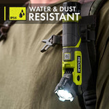 RYOBI USB Lithium Pivoting 625 Lumens Head Light Kit with 2.0 Ah Battery, Charging Cable, and USB Lithium 2.0 Ah Battery
