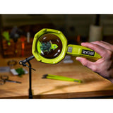 RYOBI USB Lithium 200 Lumens Magnifying Light Kit w/ 2.0 Ah Battery, Charging Cable, & USB Lithium 3.0 Ah Batteries (2-Pack)