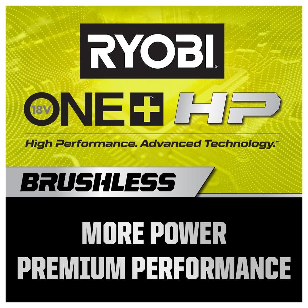RYOBI ONE+ HP 18V Brushless Cordless 10 in. Sliding Compound Miter Saw (Tool Only) with Foldable Miter Saw QUICKSTAND