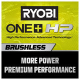 RYOBI ONE+ HP 18V Brushless Cordless 10 in. Sliding Compound Miter Saw (Tool Only) with Foldable Miter Saw QUICKSTAND