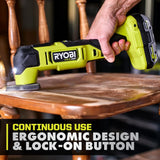 RYOBI ONE+ HP 18V 6.0 Ah Lithium-Ion HIGH PERFORMANCE Battery and Charger Kit with ONE+ HP 18V Brushless Multi-Tool
