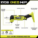 RYOBI ONE+ HP 18V 6.0 Ah Lithium-Ion HIGH PERFORMANCE Battery and Charger Kit with ONE+ HP 18V Brushless Multi-Tool