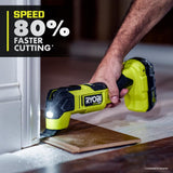 RYOBI ONE+ HP 18V 6.0 Ah Lithium-Ion HIGH PERFORMANCE Battery and Charger Kit with ONE+ HP 18V Brushless Multi-Tool