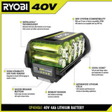 RYOBI 40V Lithium-Ion 4.0 Ah Battery