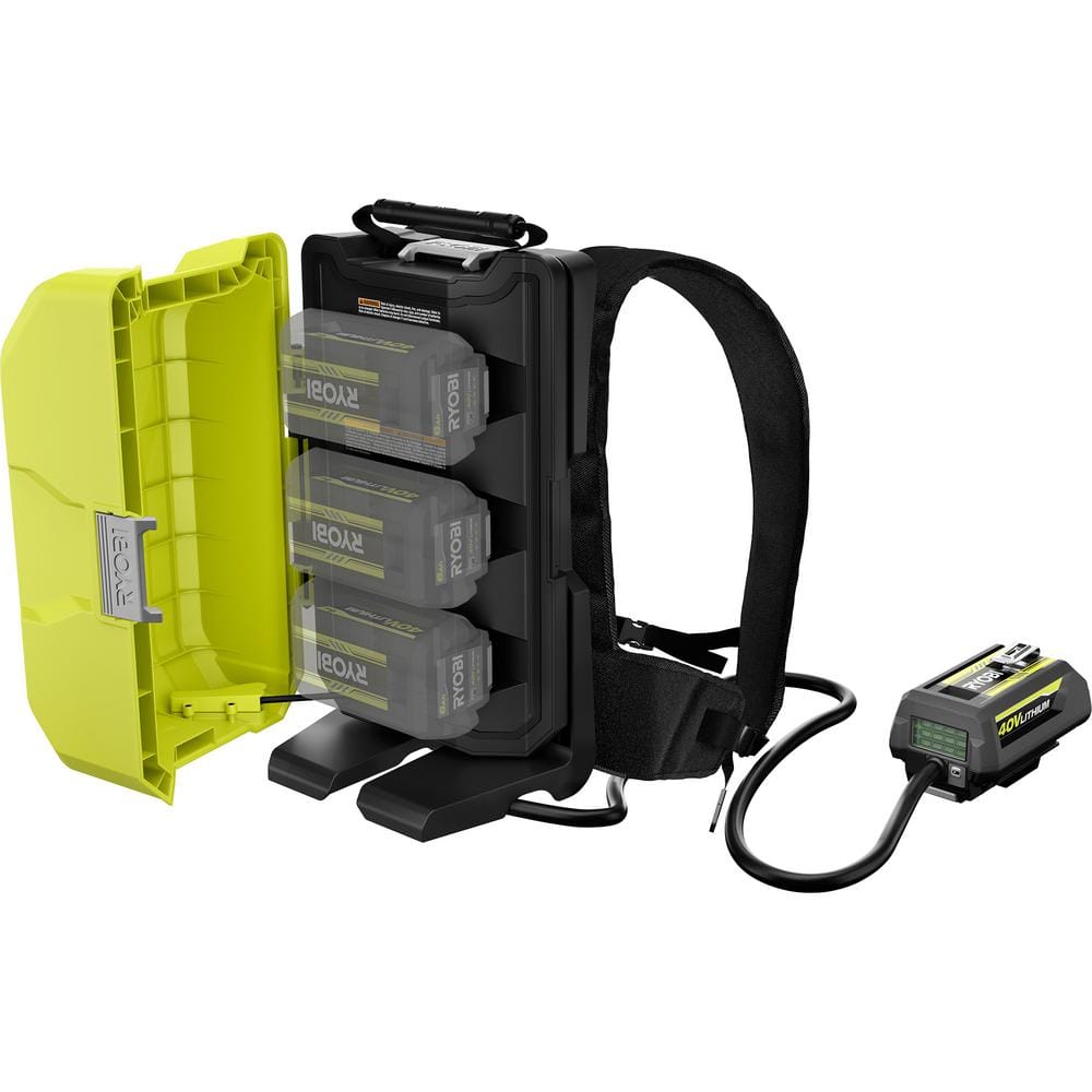 RYOBI 40V Backpack Battery Power Supply (Tool Only)