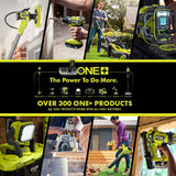 RYOBI ONE+ 18V Cordless 3-1/4 in. Planer with Dust Bag, 2.0 Ah Battery, and Charger