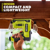 RYOBI USB LITHIUM 4-in-1 Stapler/Nailer Kit with 3.0 Ah Battery and Charging Cable